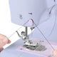 Универсальная портативная швейная машинка Sewing Machine с подсветкой реверсом педалью от сети от батареек - изображение 4