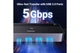 Комутатор HDMI 2.0 UGREEN CM664 HDMI KVM Switch 2 in 1 Out USB 3.0 4k 60hz 2k 120hz 1080P 240hz Black (15707) - зображення 6