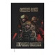 Дневник недатированный Buromax Heroes А5 288 страниц черно-бордовый (BM.2063-81) - изображение 1