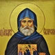 Икона "Святой праведный Александр Свирский" на дереве 30х20 см - изображение 4