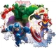 Пазл, что світиться в темряві Clementoni Avengers серія Glowing 104 елемента 27554 (8005125275540) - зображення 3