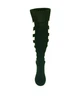 Модні гольфи кольору хакі від MK SOCKS (36-39) Зелений PZ-1002 - зображення 3