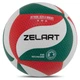 М'яч волейбольний ZELART VB-9000 №5 PU клеєний Колір: Білий-зелений-червоний - изображение 1