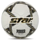 М'яч футбольний STAR POWER SB415 №5 PU білий-чорний - изображение 1
