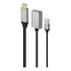 Перехідник Cablexpert HDMI to DisplayPort 4K 60Hz (A-HDMIM-DPF-02) - зображення 1