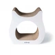 Когтеточка (дряпка) из картона домик для котов Cat Joy Bauhouse - изображение 1