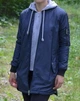 Демісезонна куртка з капюшоном Lee cooper синя XS - изображение 5