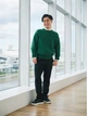 Джемпер Uniqlo розмір S зелений (450541) - зображення 4