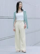 Кардиган Uniqlo LIGHT V NECK розмір S синій (454767) - зображення 5
