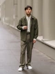 Жакет Uniqlo розмір S оливковий (455093) - изображение 5