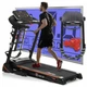 Электрическая Беговая Дорожка для Дома с Массажером до 130 кг с Углом Наклона Складная Abarqs BZ425M с Амортизацией - изображение 3