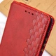 Чехол книжка GETMAN Cubic (PU) для Xiaomi Redmi A3 Красный - изображение 6