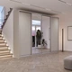 Шкаф-купе Viant Ligth1KomboDual Зеркало+ДСП+ДСП+Зеркало 2900х450x2400 мм Кашемир - изображение 1