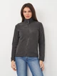 Толстовка на молнии утепленная на флисе без капюшона женская Sol's Norman Women 02094370 L Темно-серая (3660731279990) - изображение 1