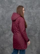 Женская зимняя парка GARD BRIGHT XS бордовый 3092 - изображение 4