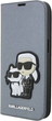 Etui z klapką Karl Lagerfeld Saffiano Karl&Choupette do Apple iPhone 14 Pro Max Silver (3666339122850) - obraz 2