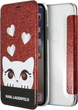 Чохол-книжка Karl Lagerfeld Valentine do Apple iPhone X/XS Red (3700740413654) - зображення 1