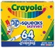 Фломастеры Crayola Pip Squeaks короткие 64 цвета - изображение 1