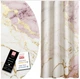 Готова напівзатемнювальна штора Soovi Home 140 х 250 см на тасьмі White and pink marble (14559506251) - зображення 6