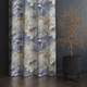 Готова напівзатемнювальна штора Soovi Home 140 х 250 см на тасьмі Blue and white flowers (14559410313) - изображение 6