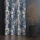 Готова напівзатемнювальна штора Soovi Home 140 х 250 см на тасьмі Blue flowers (14559817451) - изображение 6