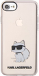 Панель Karl Lagerfeld Ikonik Choupette do Apple iPhone 7/8 Pink (3666339118846) - зображення 3