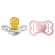 Пустышка BIBS Supreme Haze + Blossom Latex 6-36 мес. 2 шт. - изображение 4