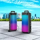Акустика-караоке HOCO BS52 Billowing outdoor BT speaker 20W з мікрофоном чорна - изображение 5