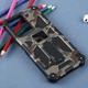 Чехол Military Shield для Xiaomi Poco X5 Pro 5G бампер противоударный с подставкой Khaki - изображение 5