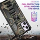 Чехол Military Shield для Xiaomi Poco X5 Pro 5G бампер противоударный с подставкой Khaki - изображение 7