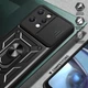 Чехол Hide Shield для Xiaomi Redmi 12 бампер противоударный с подставкой Black - изображение 8