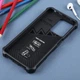 Чехол Military Shield для Xiaomi Redmi Note 12 Pro 5G бампер противоударный с подставкой Blue - изображение 6