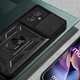 Чехол Hide Shield для Motorola Moto G54 / G54 Power бампер противоударный с подставкой Black - изображение 4