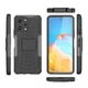 Чехол Armor для Xiaomi Redmi 12 бампер противоударный с подставкой Черный - изображение 7
