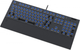 Klawiatura gamingowa przewodowa SPC Gear GK650K Omnis Kailh Blue RGB Pudding Edition Czarna (5903018663203) - obraz 4
