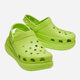 Дитячі крокси для дівчинки Crocs Classic Crush Clog CR207521 33-34 Салатові (196265219452) - зображення 2