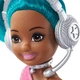 Кукла Барби Челси Я могу быть Рок-звезда Barbie Chelsea Can Be Playset with Blue Hair Rockstar Doll (GTN89) - изображение 3