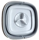 Ультразвуковая портативная складная стиральная машина 2в1 с ведром Mini Folding Washing Machine мини стиралка Розовая - изображение 7