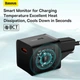 Адаптер мережевий OS-Baseus GaN5 Fast Charger (mini) 1C |1Type-C, QC/PD, 20W| Колір Black - изображение 10