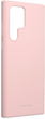 Панель Goospery Mercury Silicone для Samsung Galaxy S22 Ultra Pink Sand (8809842235838) - зображення 1