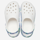 Chodaki dziecięce dla dziewczynki Crocs Classic Cutie Butterfly Clog KCR208298 33-34 Białe (196265236343) - obraz 3