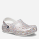 Chodaki dziecięce dla dziewczynki Crocs Classic Sprinkle Glitter Clogk CR208574 30-31 Białe (196265326471) - obraz 4