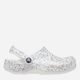 Chodaki dziecięce dla dziewczynki Crocs Classic Starry Glitter Clog KCR208619 29-30 Białe (196265332939) - obraz 1