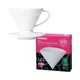 Набор Пуровер HARIO V60 01 белый + 40 фильтров - изображение 1