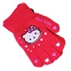 Перчатки детские с начесом Hello Kitty 3-5 года осень красный - изображение 2