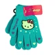Перчатки детские с начесом Hello Kitty 3-5 года осень голубой - изображение 1