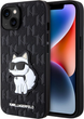 Панель Karl Lagerfeld Saffiano Monogram Choupette для Apple iPhone 14 Black (3666339122584) - зображення 2