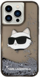 Etui Karl Lagerfeld Glitter Choupette Head do Apple iPhone 14 Pro Max Black (3666339087036) - obraz 2