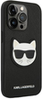 Etui Karl Lagerfeld Saffiano Choupette Head Patch do Apple iPhone 14 Pro Max Black (3666339076986) - obraz 2