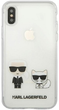 Панель Karl Lagerfeld Karl&Choupette для Apple iPhone X/Xs Transparent (3700740494189) - зображення 2